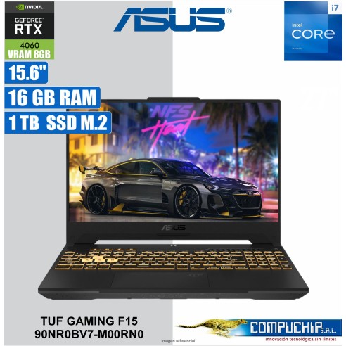 Notebook ASUS TUF Gaming F15, 15.6" FHD IPS, Core i7 13620H 4.9GHz 16GB DDR5-4800