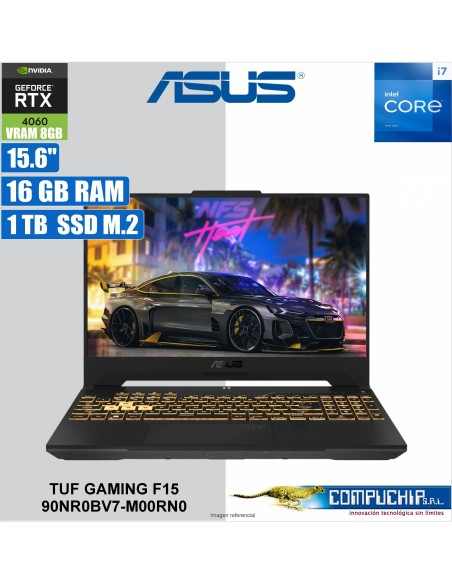 Notebook ASUS TUF Gaming F15, 15.6" FHD IPS, Core i7 13620H 4.9GHz 16GB DDR5-4800