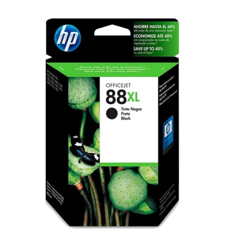 CARTUCHO DE TINTA HP 88XL (C9396AL) NEGRO, 65,5ML.
