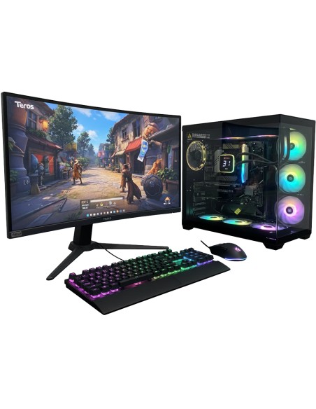 PC AMC INTEL CORE i5-13400 2.50/4.60GHz, 16GB DDR5, 1TB M.2 SSD, RTX 3050 6G, Monitor 27"