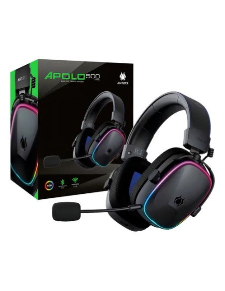 AURICULAR Gaming Wireles ANTRYX APOLO 500 TRIX Black