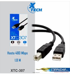 Cable USB 2.0 macho A a micro-USB macho Xtech XTC-307