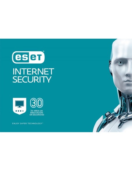 Antivirus Eset Internet Security Edicion 2023 para 1 PC, Licencia 1 año.
