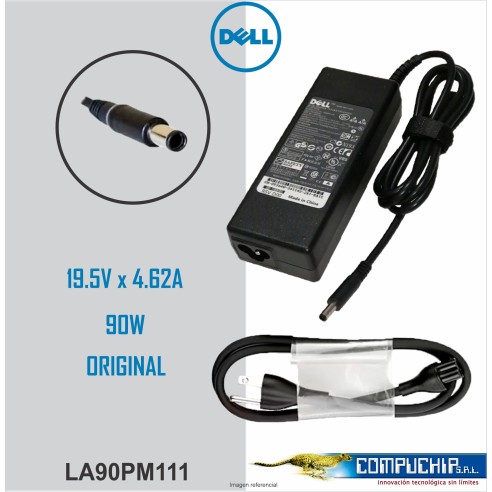 CARGADOR DELL  19.5V 4.62A ORIGINAL 90W.