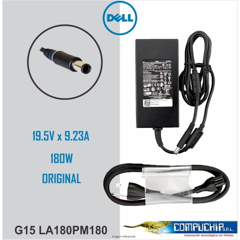 CARGADOR DELL G15 19.5V 9.23A ORIGINAL 180W