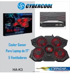 COOLER GAMER LAPTOP CYBERCOOL HA-K3.