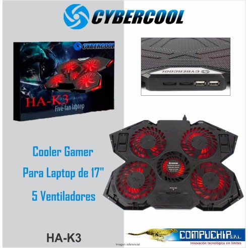 COOLER GAMER LAPTOP CYBERCOOL HA-K3.