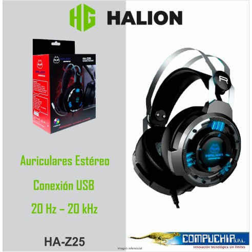 HEADSET GAMER HALION Z25 7LED