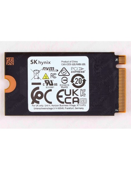 SSD Hynix 512GB M.2 2242 1.654 in NVMe PCIe Gen 4 x4 TLC