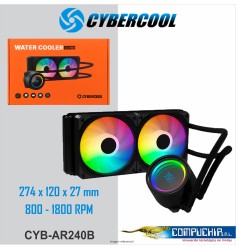 Sistema de Enfriamiento Líquido Cybercool Gamer 240 - CYB-AR240B