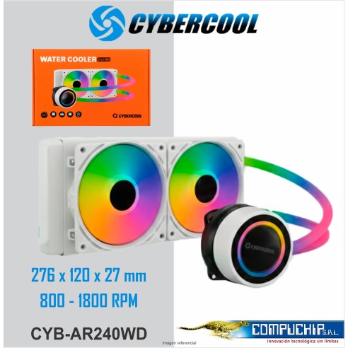 Sistema de Enfriamiento Liquido Cybercoool 240 - CYB-AR240WD