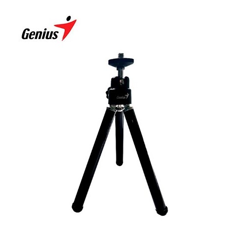 TRIPODE GENIUS P/WEBCAM 25.1 CM BLACK/SILVER