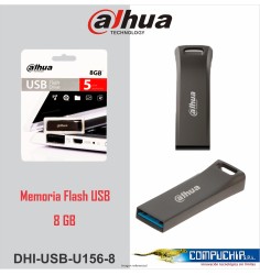 MEMORIA USB 8GB U156 2.0 DAHUA (DHI-USB-U156-20-8G)