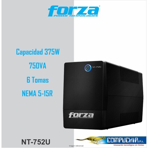 UPS FORZA NT-752U 750VA/375W.