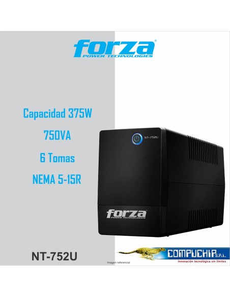 UPS FORZA NT-752U 750VA/375W.