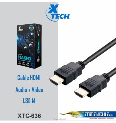 Cable HDMI 2.1 de 8K Xtech Magno 1.8 metros 60 Hz 30AWG - XTC-636