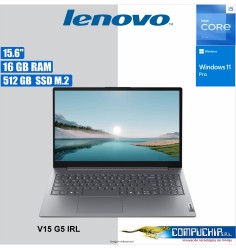 Notebook Lenovo V15 G5 IRL, 15.6" FHD TN, Core i5-13420H 2.1/4.6GHz, 16GB DDR5-5200MHz