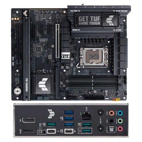 Motherboard ASUS TUF GAMING Z890-PLUS WIFI, Chipset Intel Z890, LGA 1851, HDMI, DP, ATX