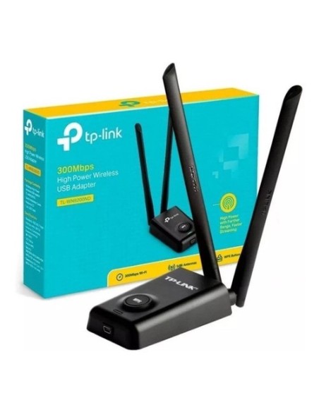 Adaptador USB Wireless TP-LINK TL-WN8200ND, 2.4GHZ, 802.11N, 5DBI, 300MBPS.