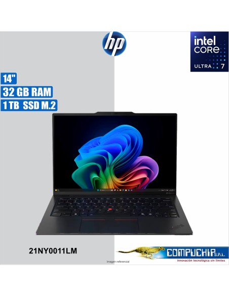NB Lenovo ThinkPad X1 Carbon Gen 13, 14" WUXGA IPS Core Ultra 7 255U 5.2GHz, 32GB LPDDR5x