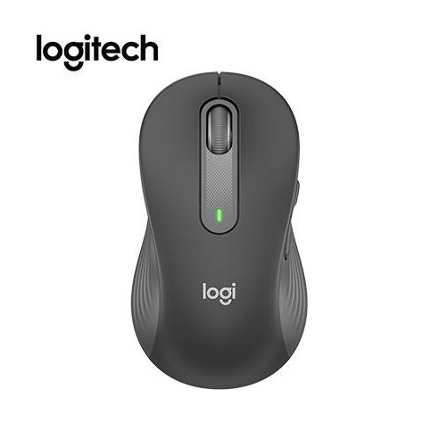 MOUSE LOGITECH SIGNATURE M650 SILENT LARGE LEFT WIRELESS/BLUETOOTH BLACK (910-006234)