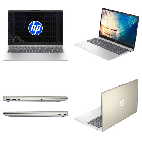 Notebook HP 15-fd0280la, 15.6" FHD, Core i7-1355U hasta 5.0GHz, 16GB DDR4-3200MHz (2x8GB)
