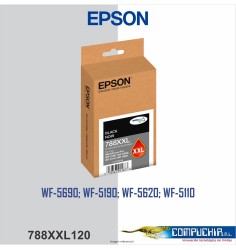 CARTUCHO DE TINTA EPSON T788XXL, DURABRITE PRO, NEGRO 65ML.