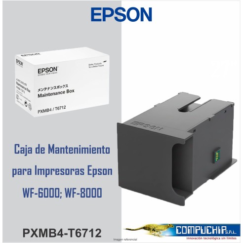 CAJA DE MANTENIMIENTO EPSON PXMB4-T6712