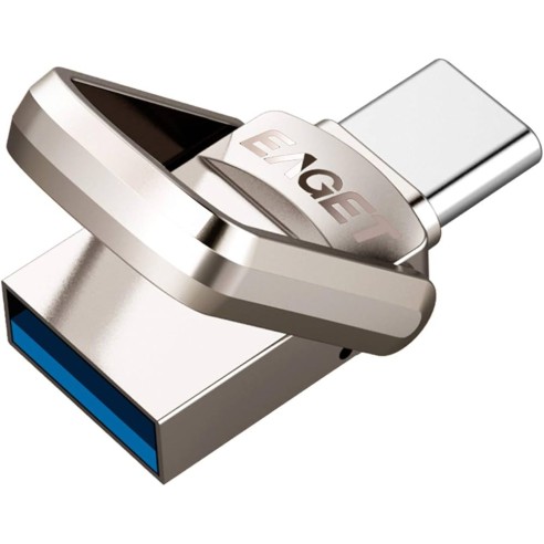 MEMORIA PORTATIL EAGET DOBLE CONECCION 32GB TIPO C - USB 3.0 CU20