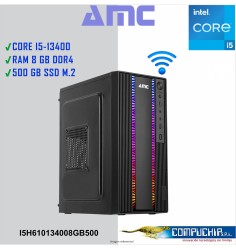 PC INTEL CORE I5-13400 2.5/4.6 GHZ, 8GB DDR4, 500GB M.2 SSD