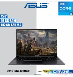 Notebook Asus Vivobook 16, 16" WUXGA IPS, Core i5-13420H 2.1/4.6GHz, 16GB DDR4