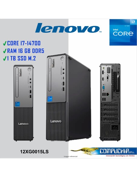 Computadora Lenovo ThinkCentre Neo 50S Gen 5, Core i7-14700 5.4GHz, 16GB DDR5-5600