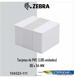 TARJETA PVC POR 100 UNIDADES.