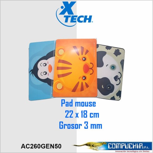 Mouse Pad con Diseño Xtech AC260GEN50