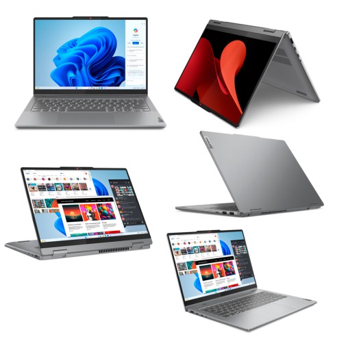 Notebook Lenovo IdeaPad 5 2-in-1 14AHP9, 14" WUXGA IPS Touch AMD Ryzen 7 8845HS 3.8/5.1GHz
