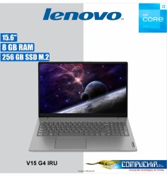 Notebook Lenovo V15 G4 IRU, 15.6" FHD TN, Core i3-1315U 1.2 / 4.5GHz, 8GB DDR4-3200MHz, SSD 256GB M.2