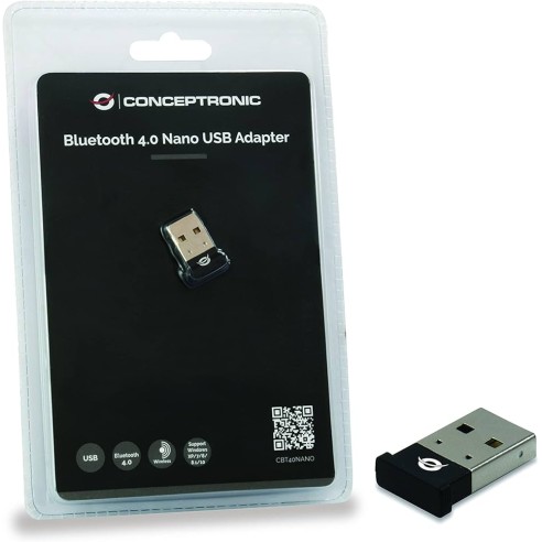 ADAPTADOR PARA BLUETOOTH 4.0 USB CONCEPTRONIC CBT40NANO