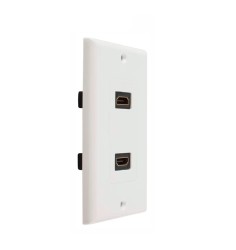 FACEPLANTE HDMI DE PARED CON CONECTOR HDMI HEMBRA