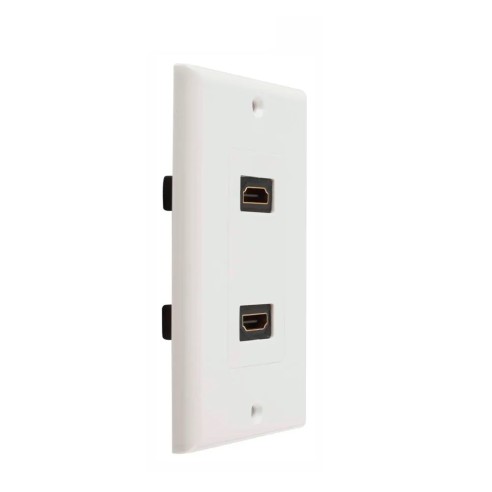 FACEPLANTE HDMI DE PARED CON CONECTOR HDMI HEMBRA