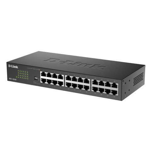Switch D-Link DGS-1024D, 24 RJ-45 10/100/1000 Mbps, Auto MDI/MDIX.
