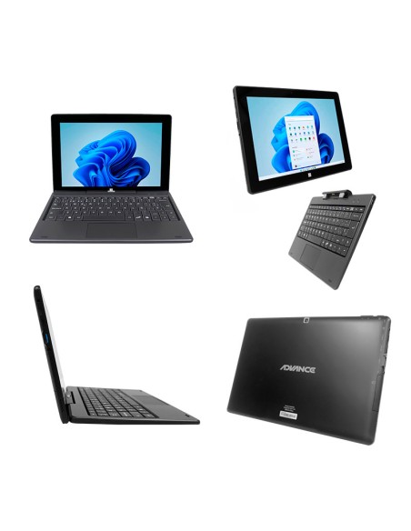Notebook 2 en 1 Advance CN4058 10.1" Celeron N4020 1.10 GHz 8GB RAM 128GB Pantalla táctil