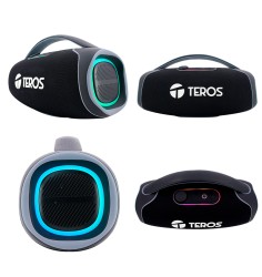 Parlante TEROS TE-6045N, color negro, 60 W
