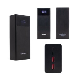 Powerbank TEROS TE-7059N, 30000MAh, USB-A, USB-C, negro