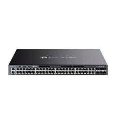 Switch administrable omada l3, 48 gb poe+ (1440w), 6 sfp+ 10g