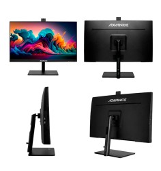 All-in-One Advance AIO AO7560, 23.8" IPS, Intel I5-12400 2.50-4.4GHz, 16GB DDR5, SSD 512GB