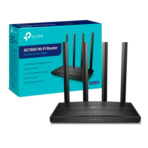 ARCHER C80 TP-Link Router Wi-Fi 5 / AC1900 Dual Band