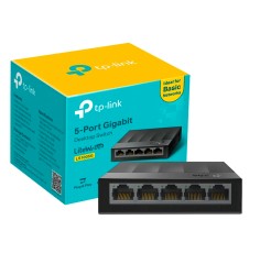 LS1005G Switch TP-LINK no administrable LiteWave 5 puertos Gigabit
