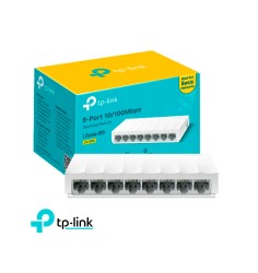 LS1008 Switch TP-LINK no administrable LiteWave 8 puertos 10/100