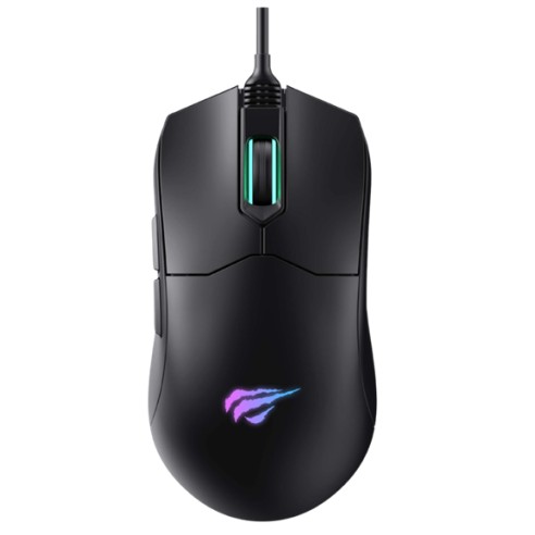 MOUSE GAMER USB HAVIT MS1014 7200DPI NEGRO RGB.
