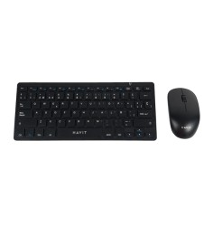 KIT OFFICE INALAMBRICO HAVIT KB255GCM-SP NEGRO